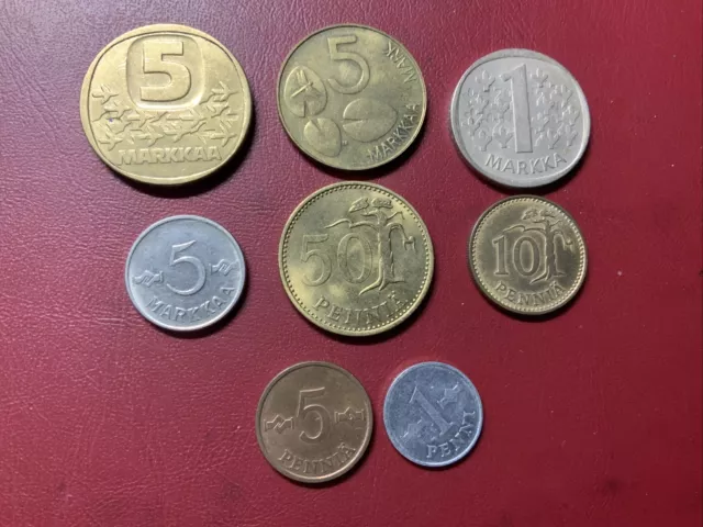 Finnland Münzen Lot (1)