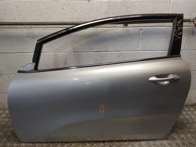 Kia Pro Ceed Mk2 Complete Door Front Left Passenger Side In Silver 9S 2013