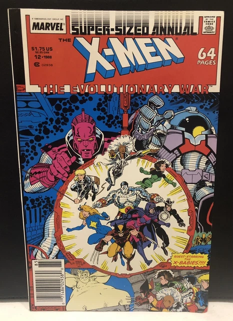 The Uncanny X-Men Annual #12 Comic , Marvel Comics Newsstand , Evolutionary War