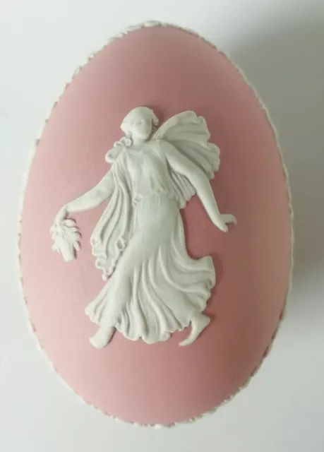 Wedgwood Rose - Danse Heures Oeuf Boîte à Bijoux