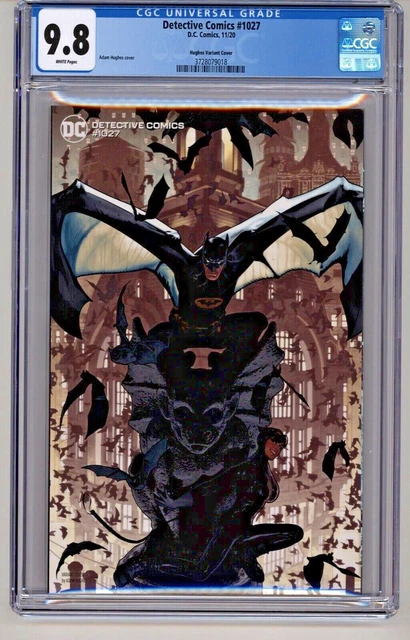 DC's Batman Detective Comics #1027 Adam Hughes Variant CGC 9.8