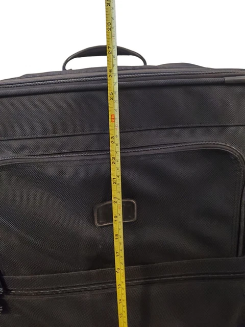 TUMI Alpha Black Expandable Wheeled Medium Trip 26" Suitcase 2283D3 Luggage 4