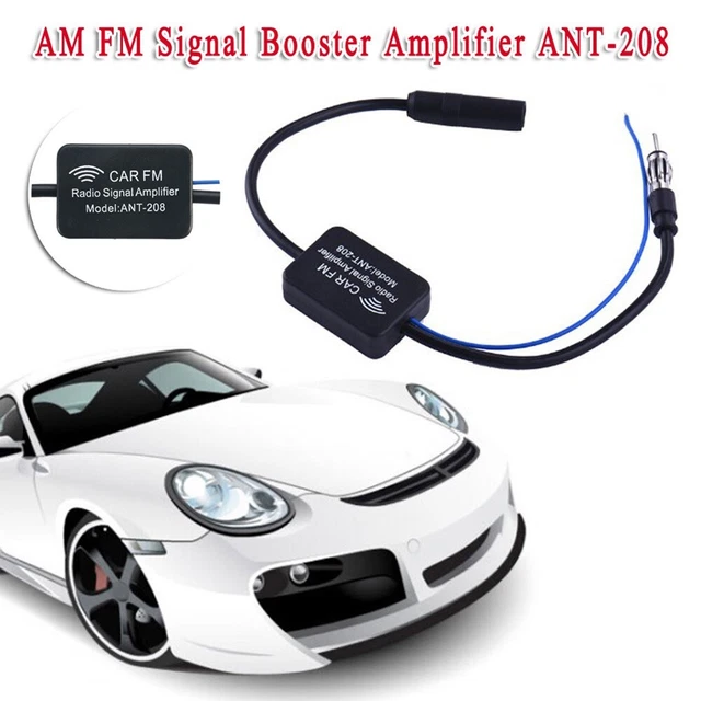 Car Antenna FM Signal Boost Interior Glass Screen Mount Car Radio Boost