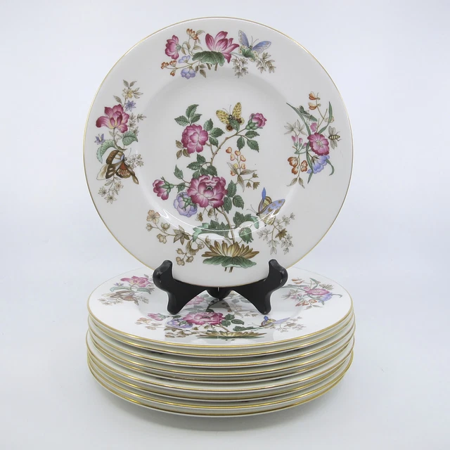 CHARNWOOD by WEDGWOOD Bone China Set of 10 Salad Plates EXCELLENT