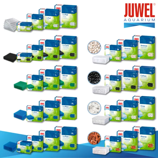 Juwel Filter Media Ovatta Filtro Spugna di Filtraggio Carbone Attivo