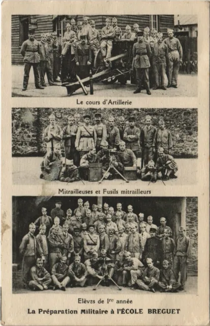 CPA PARIS (15th) La Preparation Militaire a l'École BREGUET (561045)