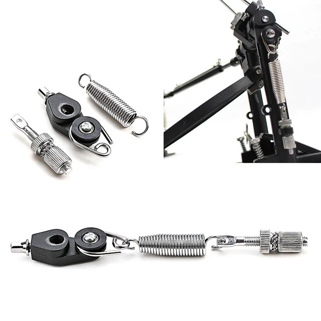 1 Set Bass Drum Foot Pedal Metal Drum Spring Cam Assembly Drum Kit Accessories