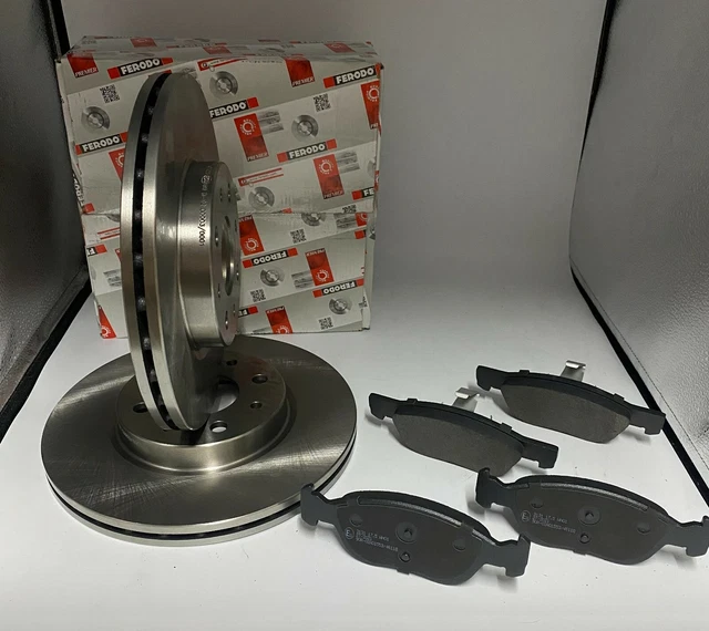 Kit Freni Brembo Anteriore Per Fiat Punto (188) 1.2 Natural Power - Dischi Ventilati + Pastiglie Freno, Prestazioni Sicure E Silenziose