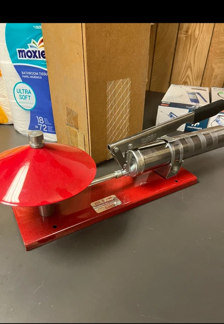 Bearing Packer W/ Lever and Grease Gun and Holder New National Spencer