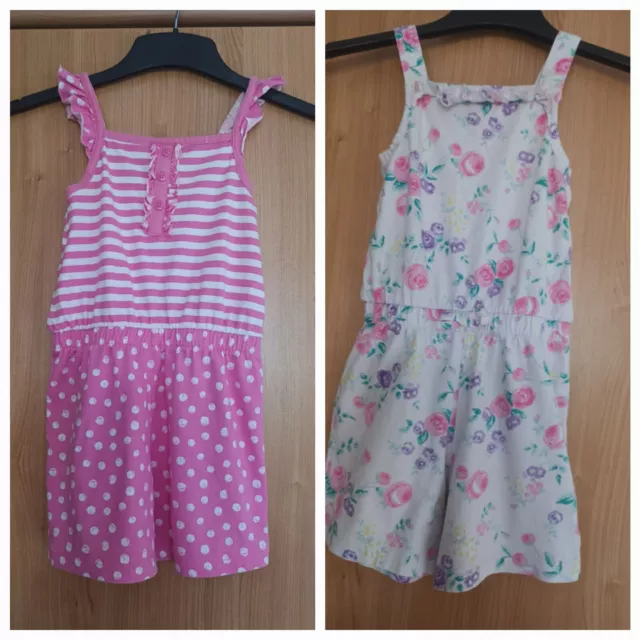 Pacchetto di x2 tute estive George da ragazza età 4-5 anni