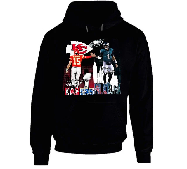 Kansas City Chiefs vs. Philadelphia Eagles Super Bowl LVII Hoodie Gift For Fan