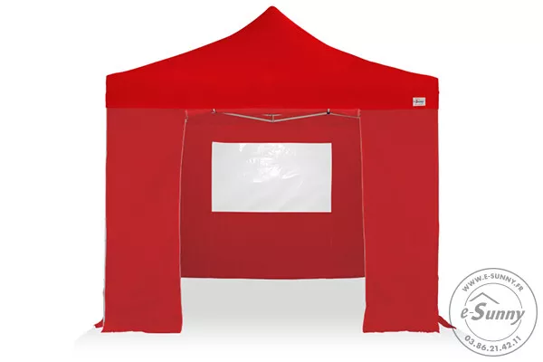 Barnum Pliant 3x3m toit 250g/m² + 4 côtés