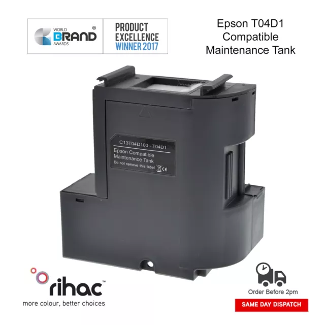 ORIGINAL EPSON WASTE Ink Tank / Absorber Box Ecotank Cartridge ET-2721/ET-2810  $15.43 - PicClick AU