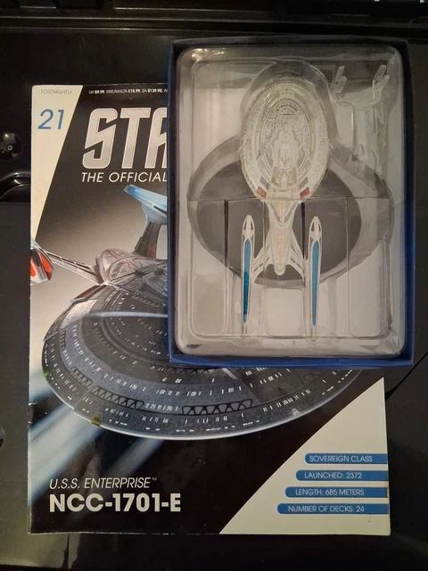 STAR TREK #21 USS Enterprise NCC 1701 E complete £29.97 - PicClick UK