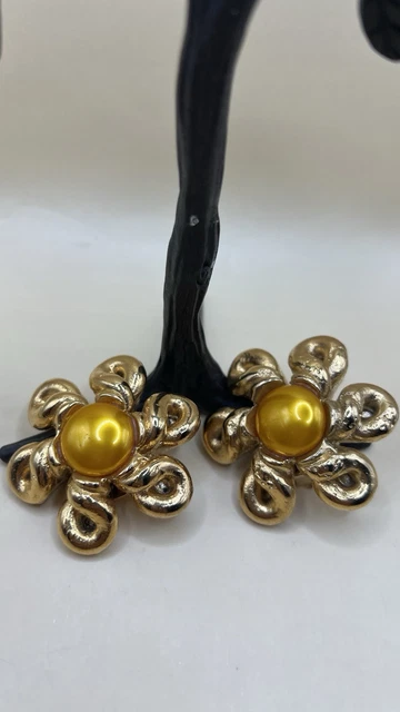 Bracelet Vintage Jackie De G Feuilles Et Perles - Occasion | Style Rétro | Fabriqué En France