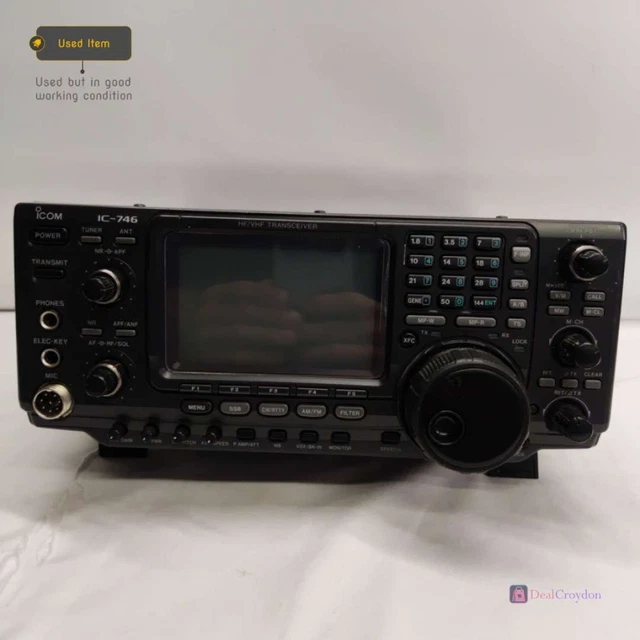 ICOM IC-746 ALL Mode Ham Radio Hf Vhf Transceiver £999.99 - PicClick UK