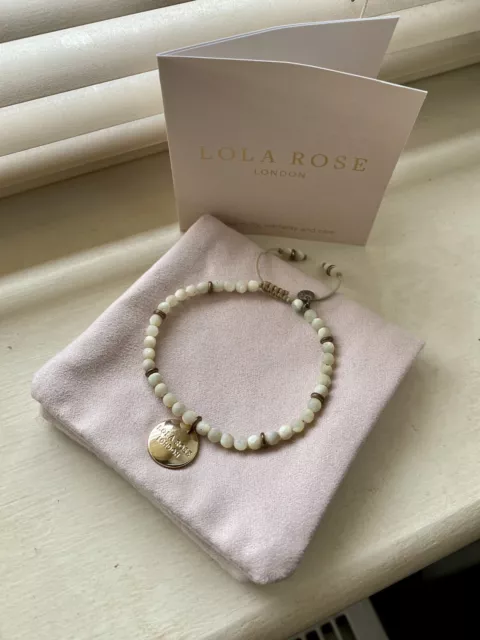 LOLA ROSE NORTHWOOD Vanilla Calcite Bracelet 15.00 PicClick UK
