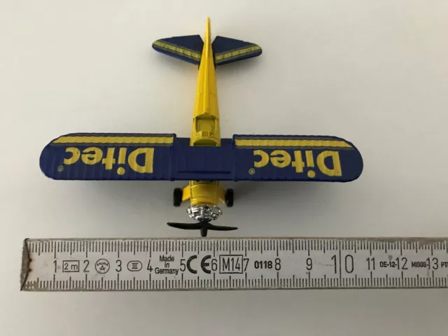 Matchbox Flugzeuge Doppeldecker Propellerflugzeug "Stearman" aus Metall *NEU*