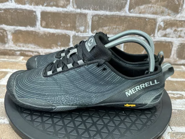 MERRELL VAPOR GLOVE 2 Barefoot Trail Running Shoes Black J32628 Womens ...