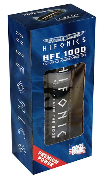 Hifonics HFC 1000 Pufferelko 1 Farad Condensateur Condensateur Powercap HFC-1000 3