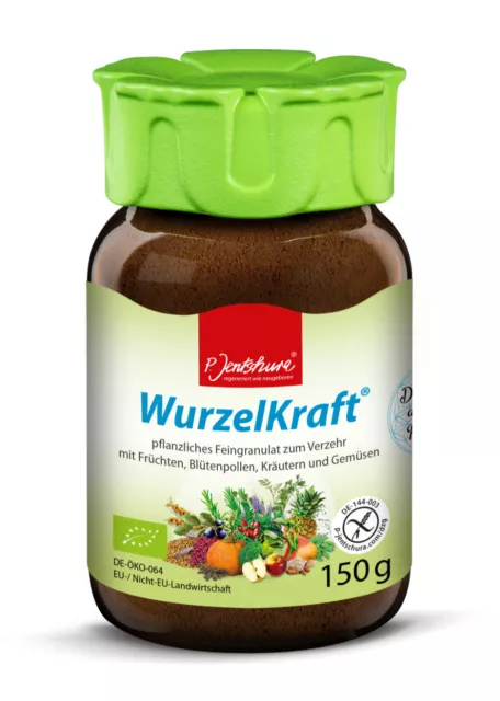 P. Jentschura WurzelKraft 150 g - BIO (240€/kg) + frei wählbare Gratisproben