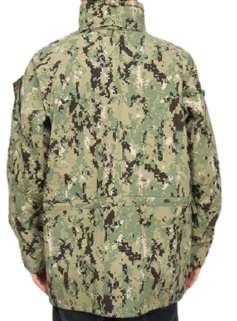 US Navy Usn Goretex Parka Aor Army woodland camouflage Jacke XLR XLarge Regular 2