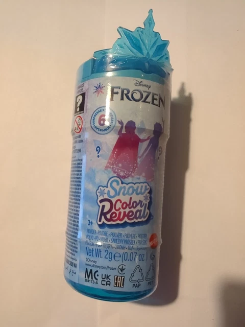 DISNEY FROZEN SNOW Colour Reveal Doll 6 Surprises Including Character ...
