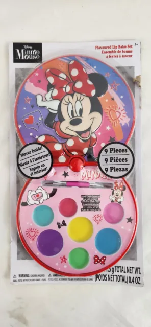 Disney Minnie Mouse Flavoured Lip Balm Set 9 Piece