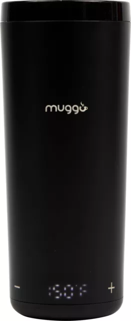 muggo - Self-Heating Travel Mug - Black