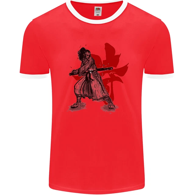 Samurai Spirit MMA Mixed Martial Arts Mens Ringer T-Shirt FotL