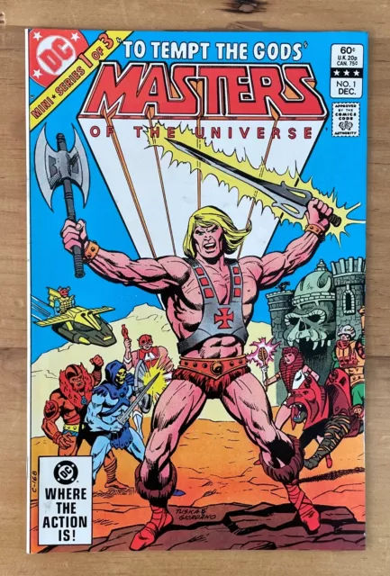 Masters Of The Universe Mini Series # 1 - 3 ~ Dc Comics 1982 ~ Vf+