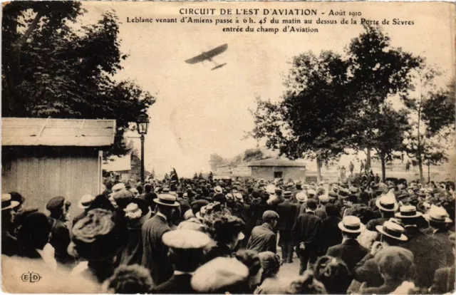 CPA PARIS 15e Porte de Sevres Circuit de l'Est Aviation (1249335)