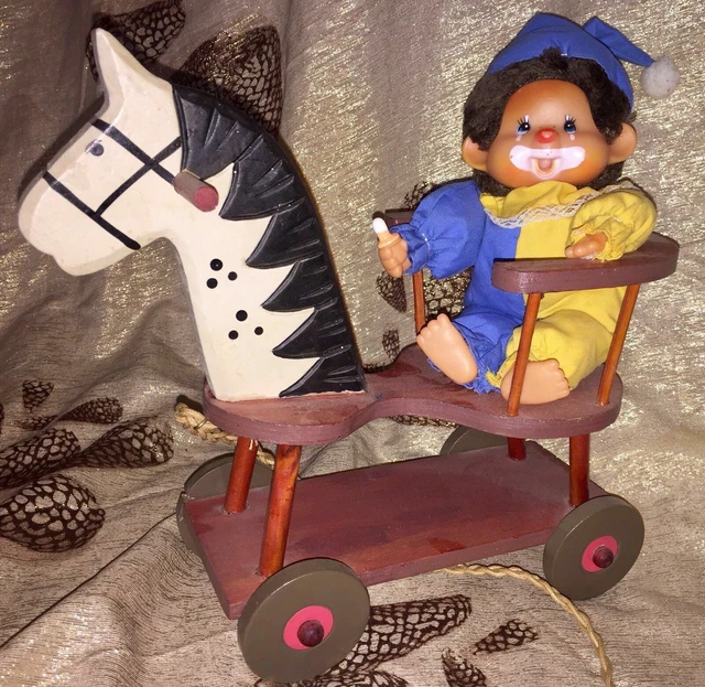 Monchhichi - Sekiguchi - Clown 50th - RARE - Edition Limitée - 20cm
