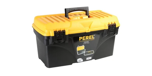 Perel Boîte à Outils - 535 x 291 x 280 mm - 43,5 L