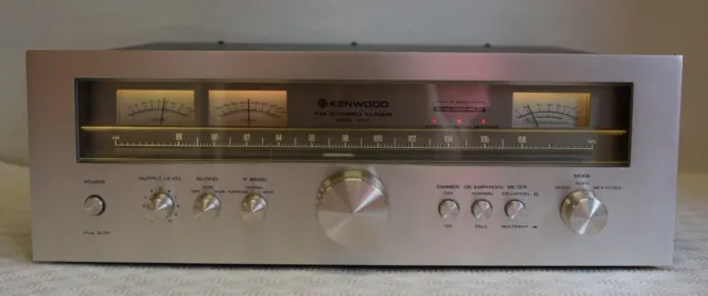 Kenwood Model 600T Fm Stereo Tuner Top Zustand