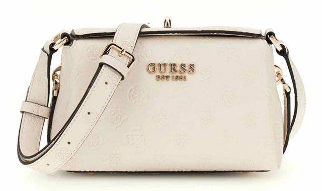 Sac Bandoulière GUESS Brynlee Mini Crossbody - Couleur Pumpkin (Orange) - Polyuréthane - Neuf Avec étiquettes