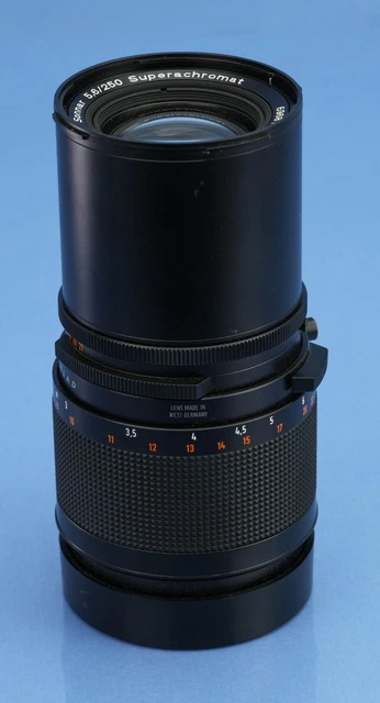 Hasselblad Zeiss Sonnar Superachromat CFE 250mm 5.6 - werkstattüberholt