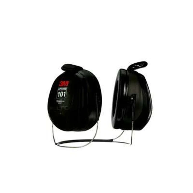 3M H7B PELTOR Optime 101 Earmuffs, Behind-the-Head