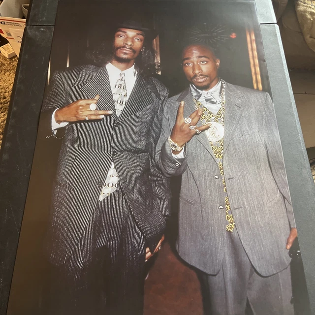 2PAC Poster Featuring Snoop Dogg - New TUPAC SHAKUR Print Image