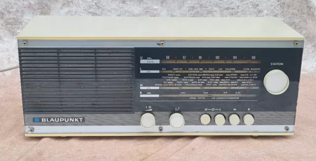 Radio Blaupunkt Genova anni 60 anni 70 vintage Space Age, RARA!