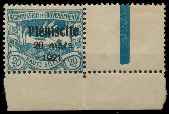OBERSCHLESIEN Nr 32 postfrisch gepr. X4B0C0E