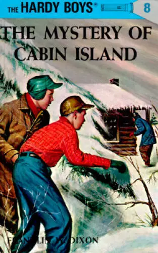 The Mystery of Cabin Island (Hardy Boys, Book 8) - Hardcover - GOOD