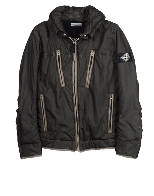 STONE ISLAND 42951 Liquid Reflective Jacket EUR 360,00 - PicClick FR