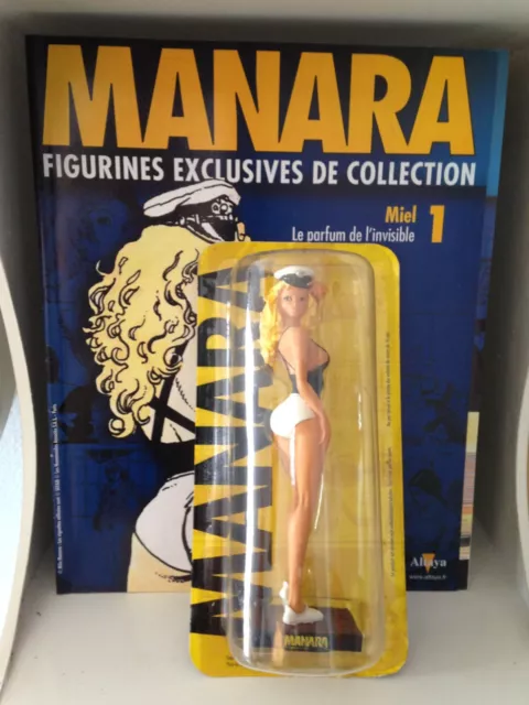 Collection MANARA Altaya - Figurine Pin-up n° 1 en boite - MIEL + Fascicule