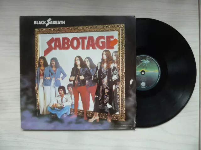 LP-Schallplatte-Black Sabbath-Sabotage