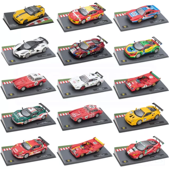 FERRARI F1 CARS 1 43 Scale Diecast Model Fangio Schumacher Massa