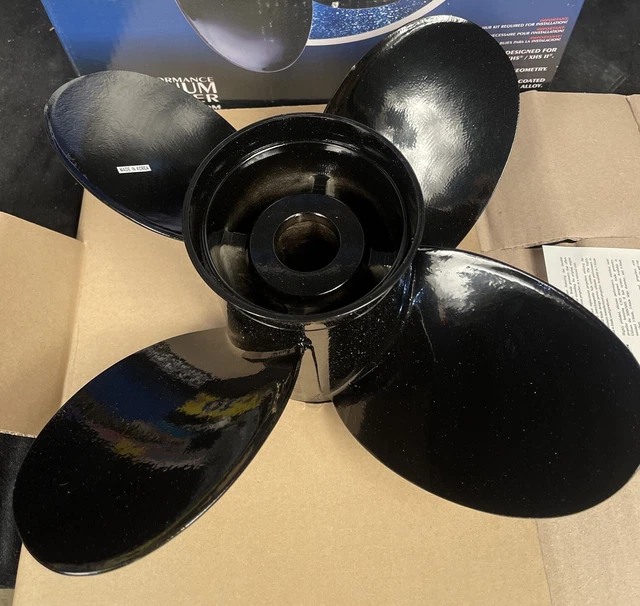 MICHIGAN WHEEL VORTEX Aluminum Hubless 4 Blade Boat Propeller Prop 15