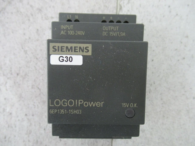 Siemens 6EP1351-1SH03 Logo! Puissance Tension 24 V