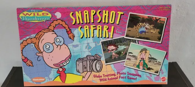 Nickelodeon's The Wild Thornberrys Snapshot Safari Board Game