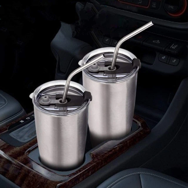 2 Replacement Flip Lids for Stainless Steel Insulated Tumbler Travel Mug, Compat 7